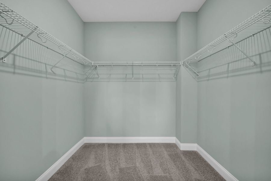 Representative unfurnished interior of a home built from the Crescent by Riverside Homes in Mariposa at EverRange, Jacksonville (Image 41).