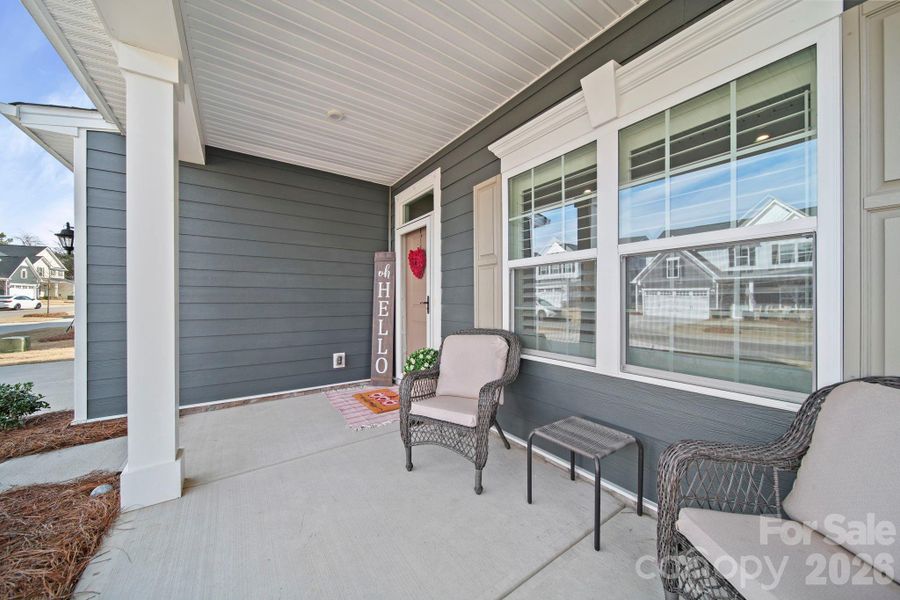 Exterior details and patio area of a home in , Monroe (Image 4).