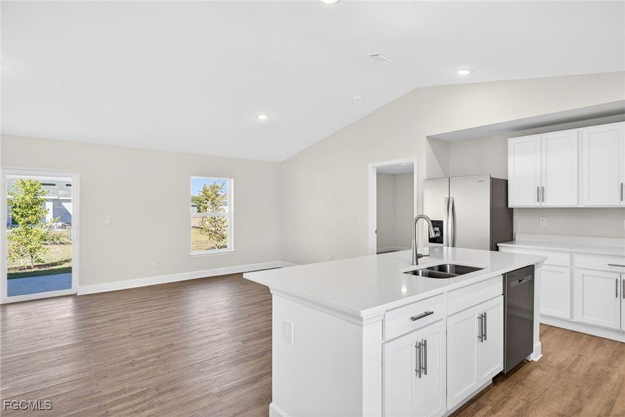 Furnished interior view inside a new home in Cape Coral, Cape Coral (Image 13). Furnished interior view inside a new home in Cape Coral, Cape Coral (Image 13).