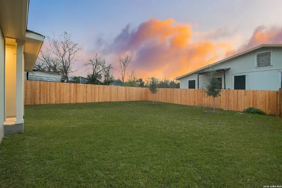 Exterior details and patio area of a home in , San Antonio (Image 4).