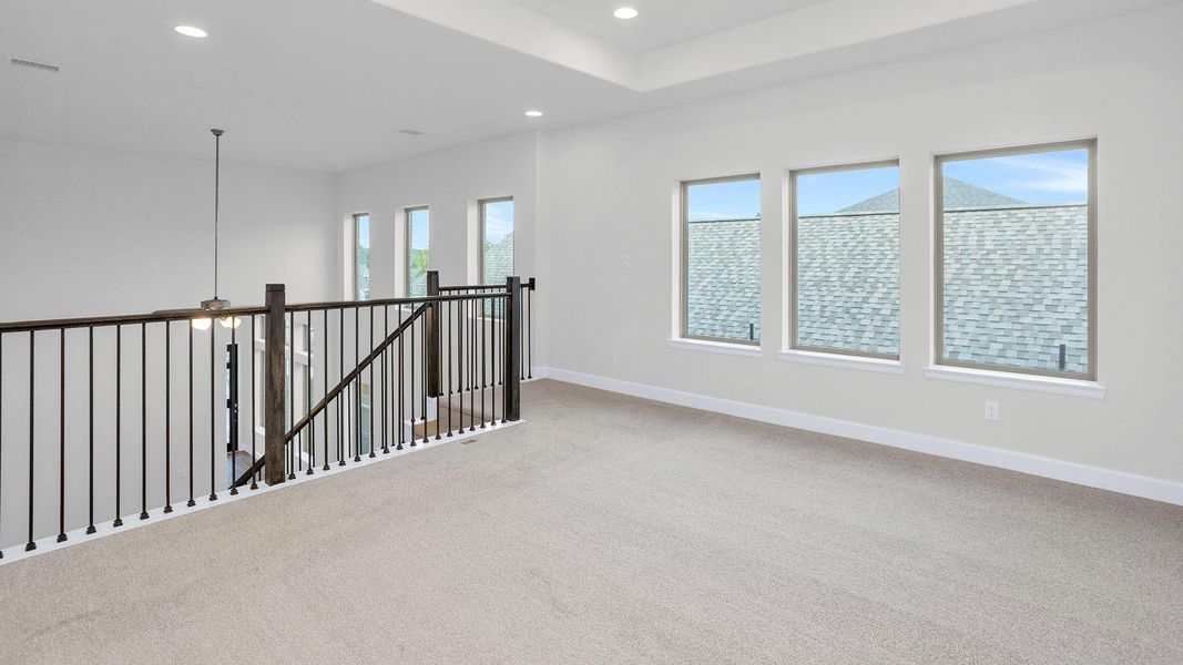 Spacious, unfurnished interior of a new home in Wildtree, Magnolia (Image 10). Spacious, unfurnished interior of a new home in Wildtree, Magnolia (Image 10).
