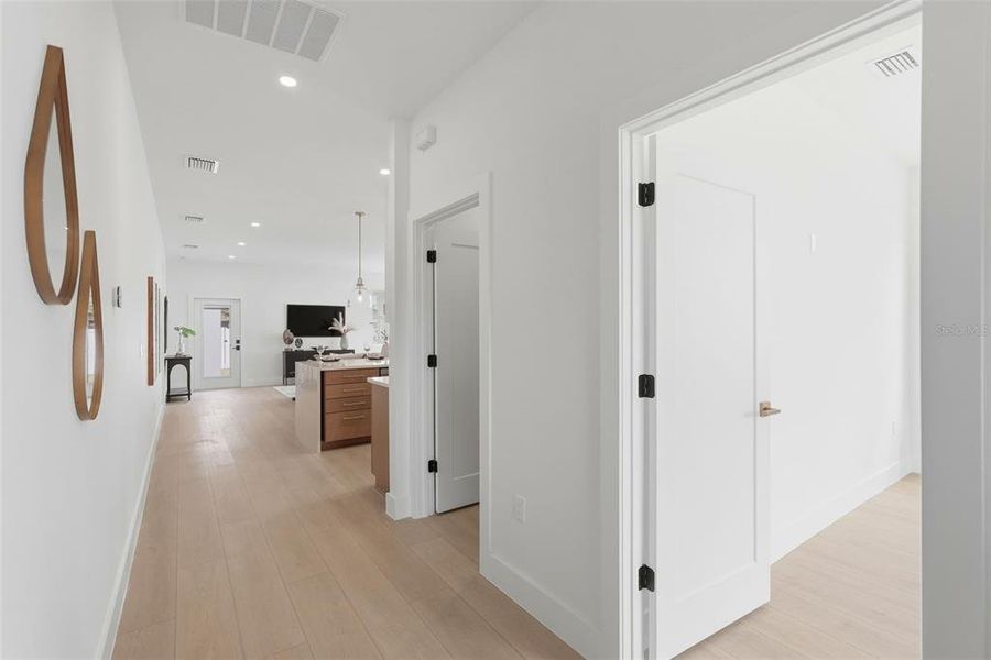 Furnished interior view inside a new home in , St. Petersburg (Image 5).