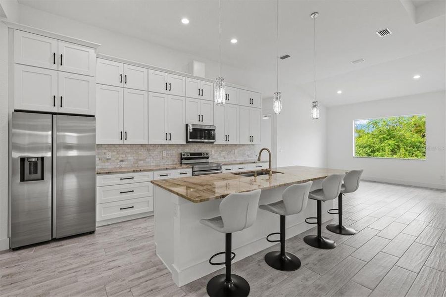 Furnished interior view inside a new home in , Englewood (Image 4).