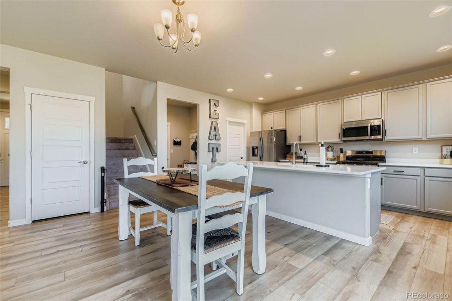 Furnished interior view inside a new home in , Lochbuie (Image 12).