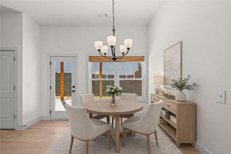 Furnished interior view inside a new home in , Villa Rica (Image 10).