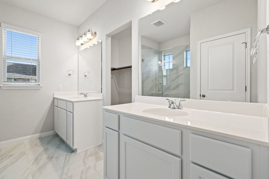 Furnished interior view inside a new home in Sage Hollow, Kyle (Image 10). Furnished interior view inside a new home in Sage Hollow, Kyle (Image 10).