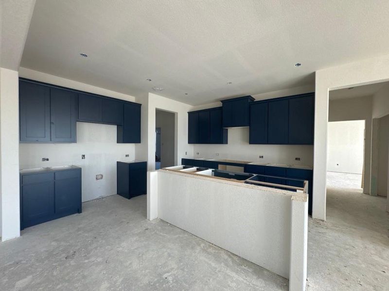 In-progress construction of a new home in Terra Escalante, Blue Ridge, TX (Image 4).