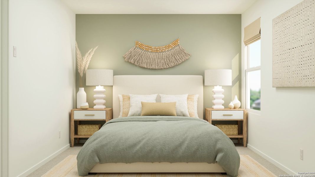 Furnished interior view inside a new home in Enclave at Horizon Pointe, Converse (Image 20).