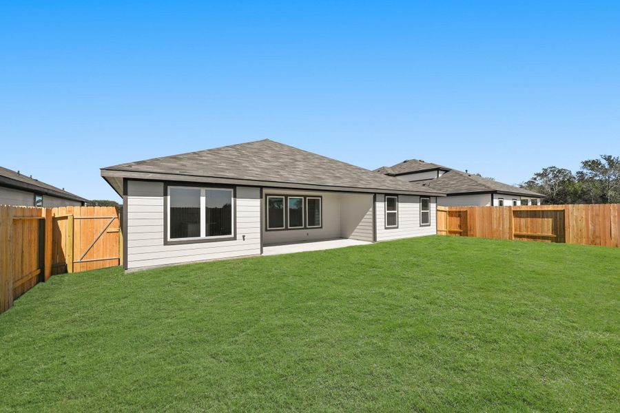 Exterior details and patio area of a home in Medina, Dayton (Image 9).