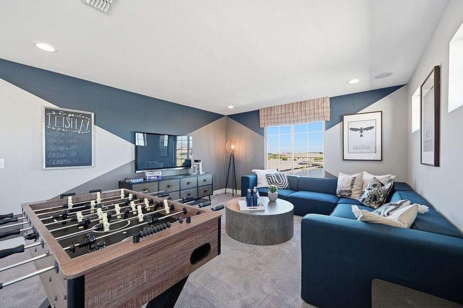 Representative furnished interior of a home built from the Paisley by Taylor Morrison in La Mira Discovery Collection, Mesa (Image 17). Representative furnished interior of a home built from the Paisley by Taylor Morrison in La Mira Discovery Collection, Mesa (Image 17).