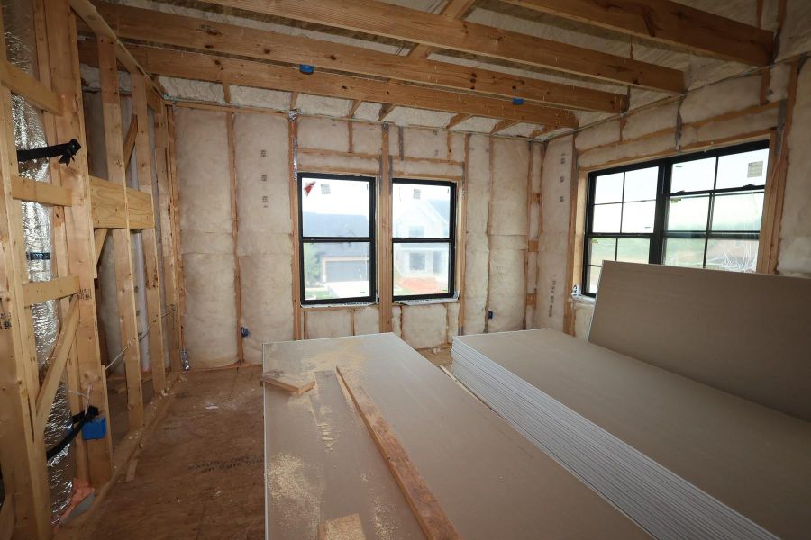 In-progress construction of a new home in Grange - Reserve Collection, Katy, TX (Image 12).