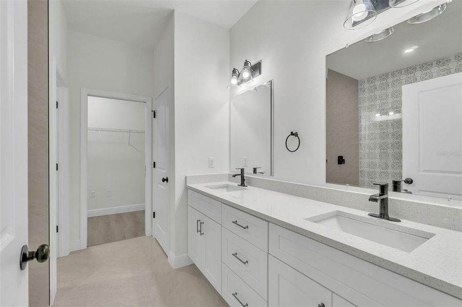 Furnished interior view inside a new home in , Fruitland Park (Image 8).