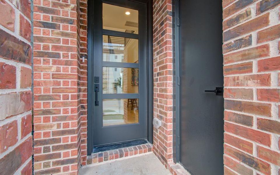 Amazon packages closet right next to your front door to protect your valuables from theft and weather events. It even has an electric plug if you want to place a small fridge for grocery delivery!