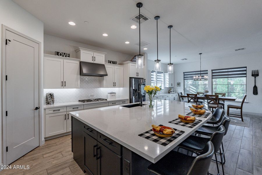 Gigantic kitchen island