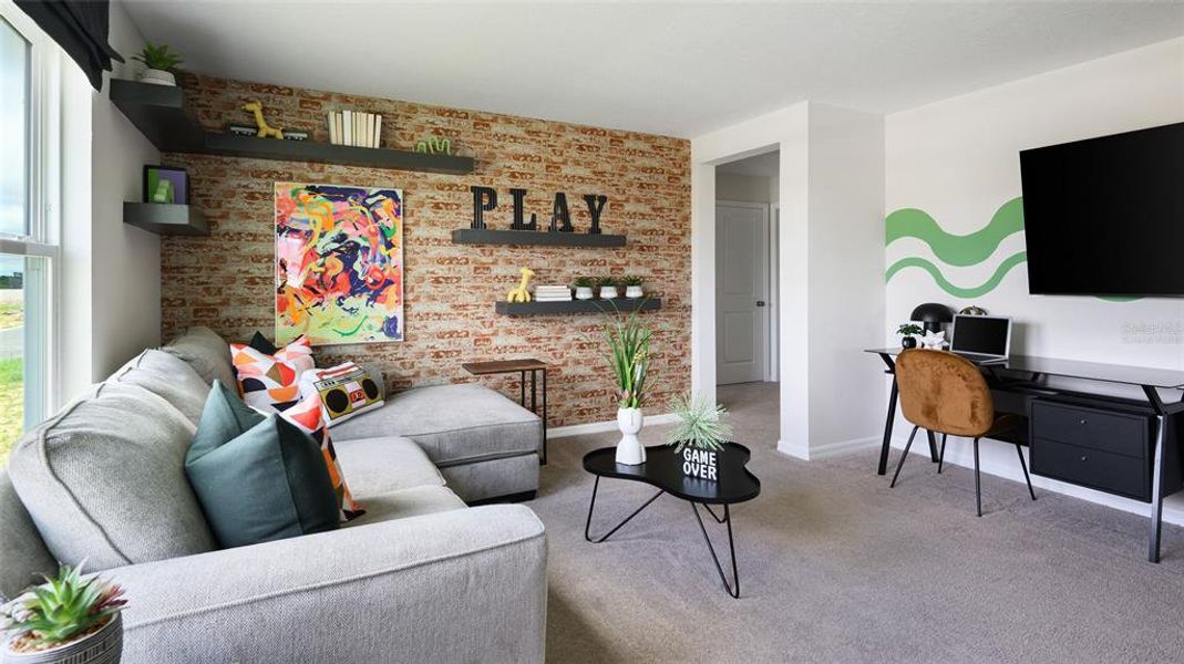 Furnished interior view inside a new home in Wynnstone, Davenport (Image 13).