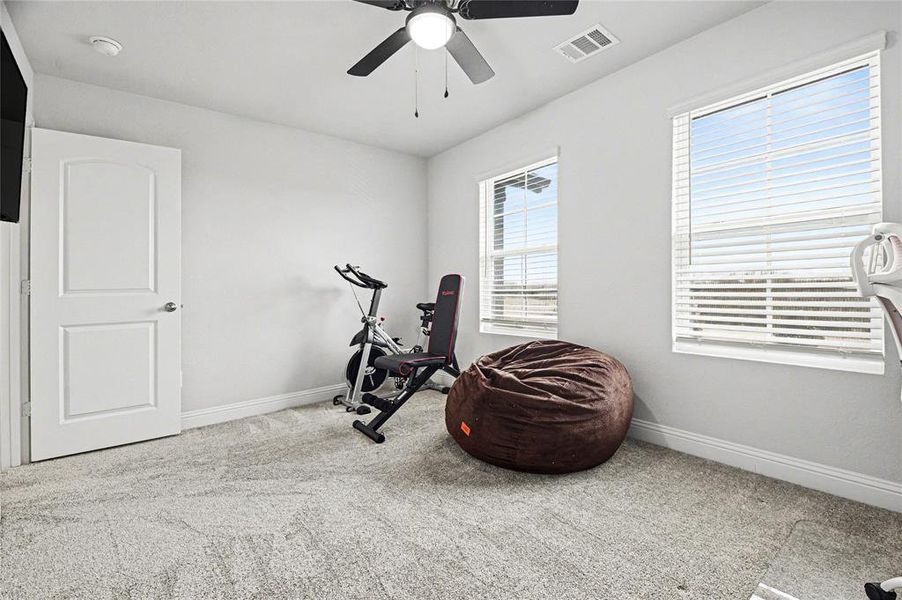 Furnished interior view inside a new home in , Rowlett (Image 38).