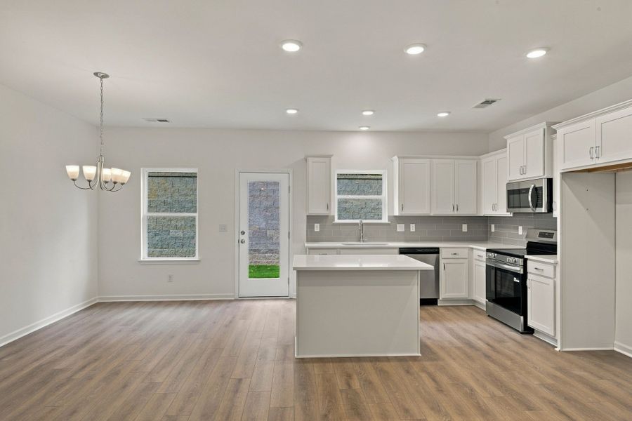 Furnished interior view inside a new home in Ironhorse, Dickson (Image 6).