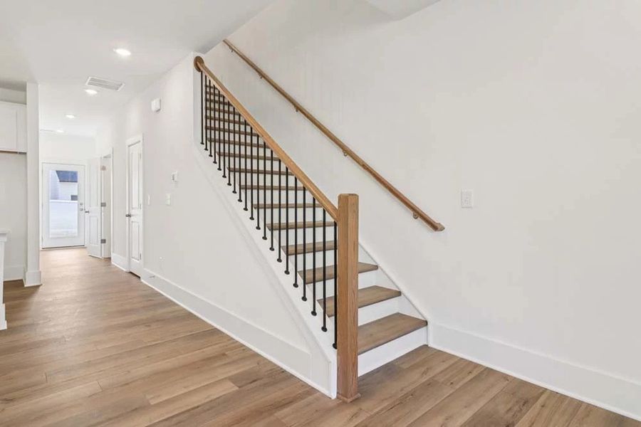 Stairs to Second Floor