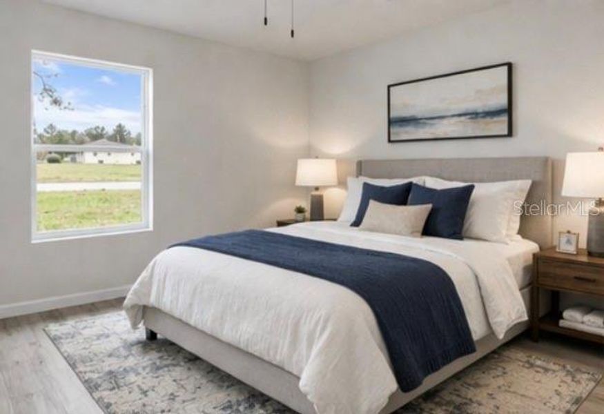 Furnished interior view inside a new home in , Ocala (Image 14).