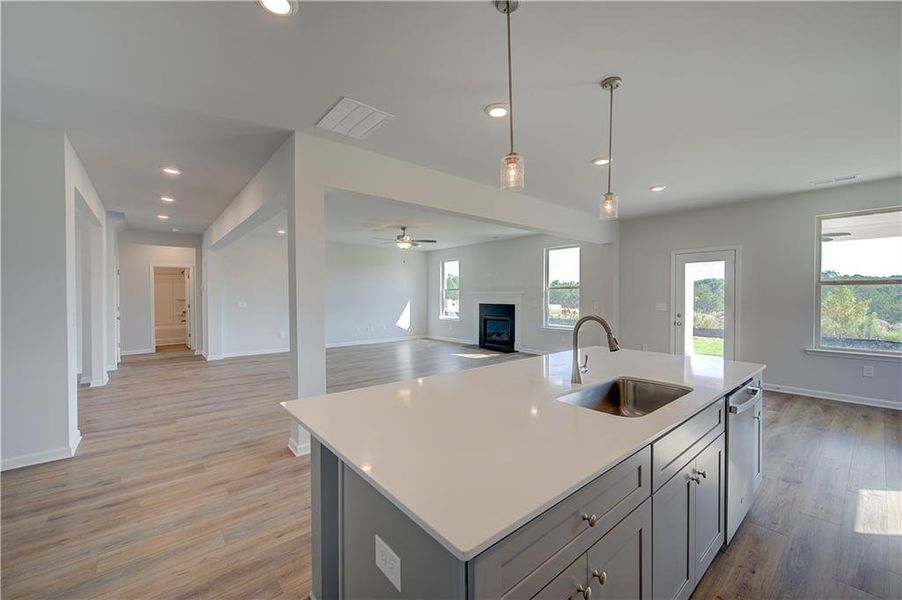 Furnished interior view inside a new home in Brighton, Locust Grove (Image 8). Furnished interior view inside a new home in Brighton, Locust Grove (Image 8).