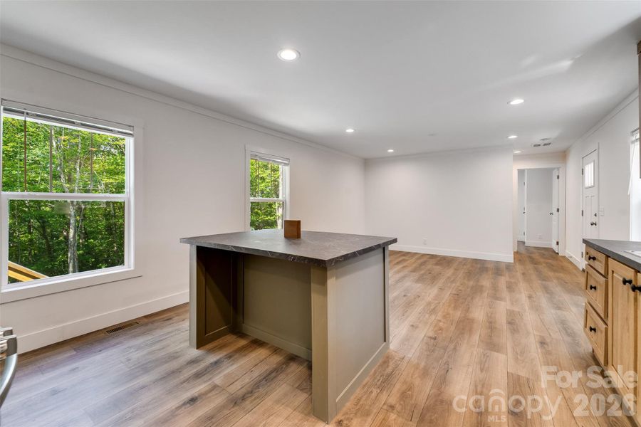 Furnished interior view inside a new home in , Hayesville (Image 7).