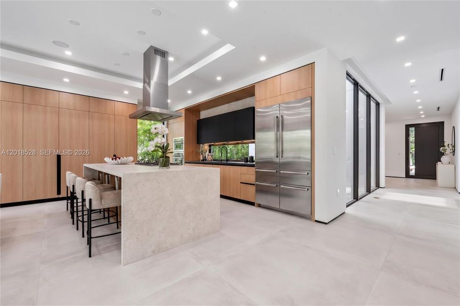 Furnished interior view inside a new home in , North Miami (Image 45).