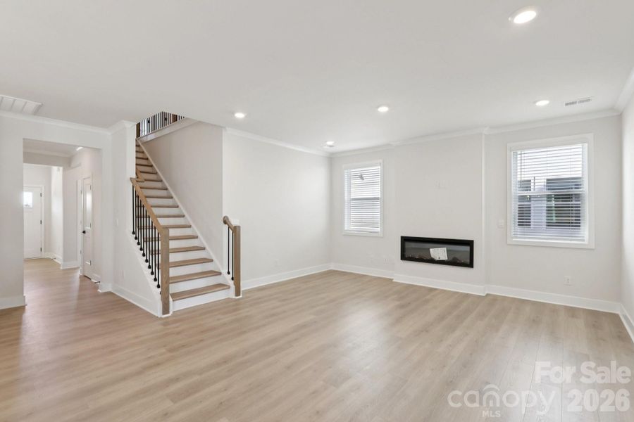 Spacious, unfurnished interior of a new home in Oak Grove Hill, Huntersville (Image 40). Spacious, unfurnished interior of a new home in Oak Grove Hill, Huntersville (Image 40).