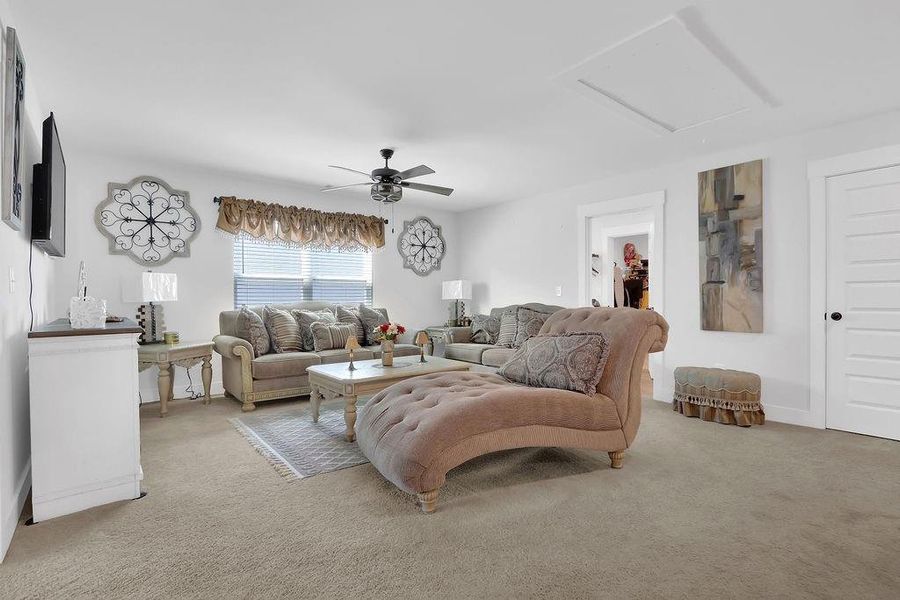 Furnished interior view inside a new home in , Hoschton (Image 29). Furnished interior view inside a new home in , Hoschton (Image 29).