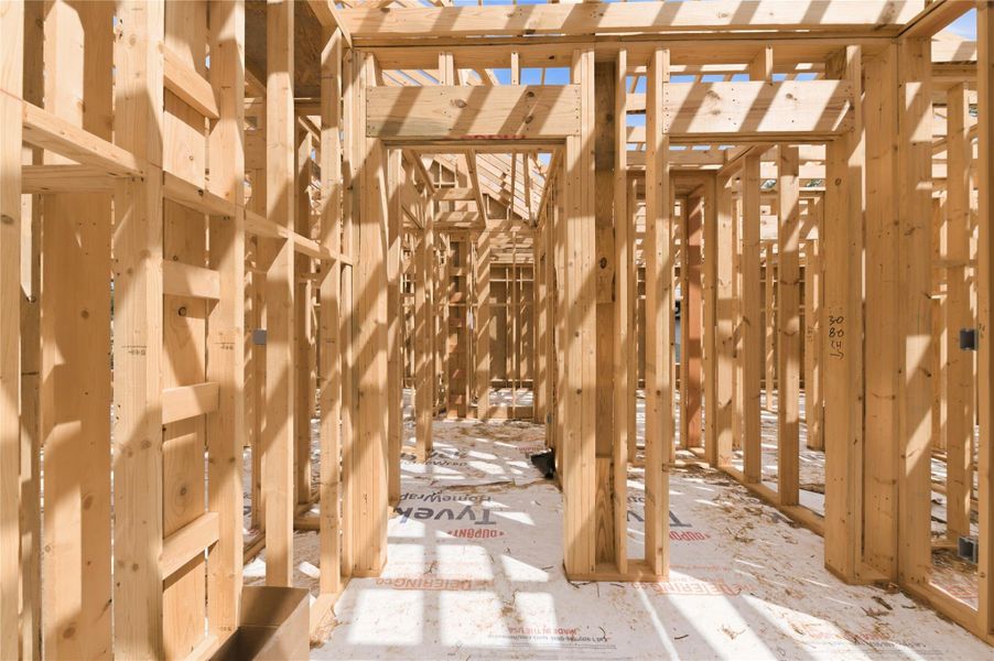 In-progress construction of a new home in , Houston, TX (Image 21).