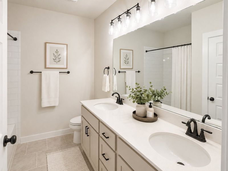 Furnished interior view inside a new home in Arbor Oaks, Boyd (Image 12).