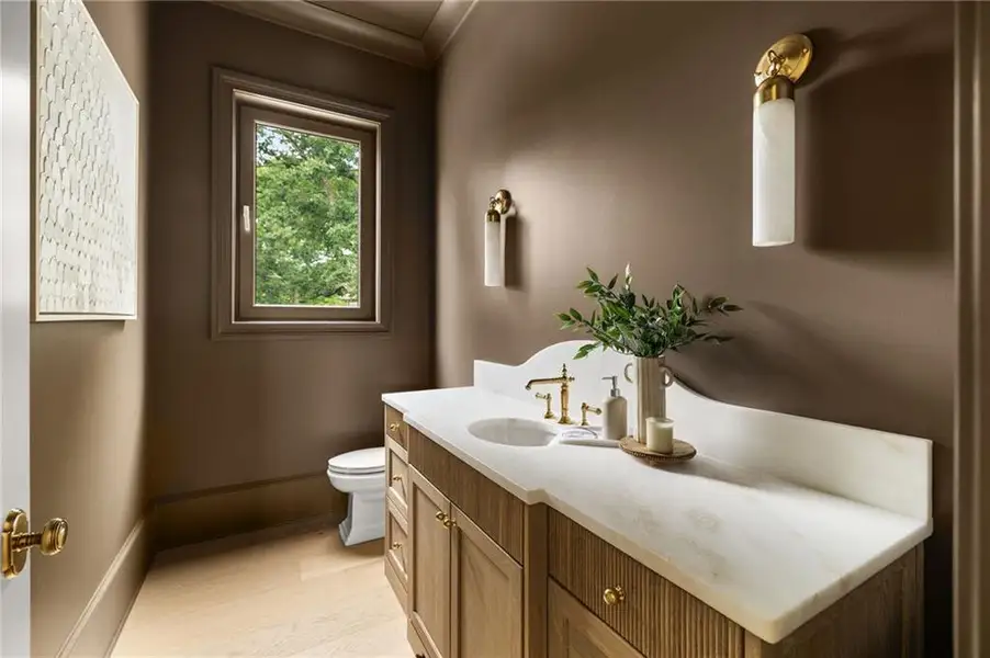 Furnished interior view inside a new home in , Canton (Image 59).