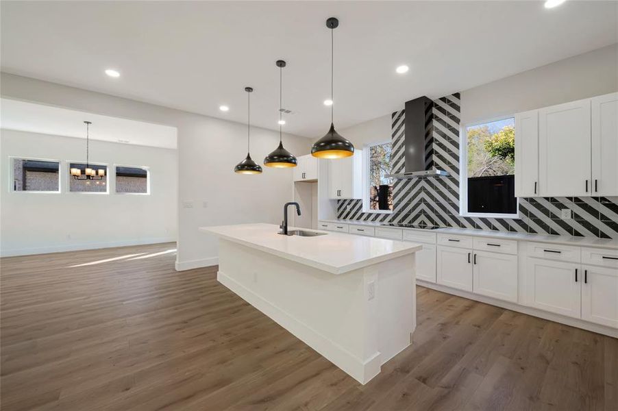 Furnished interior view inside a new home in , Garland (Image 9).