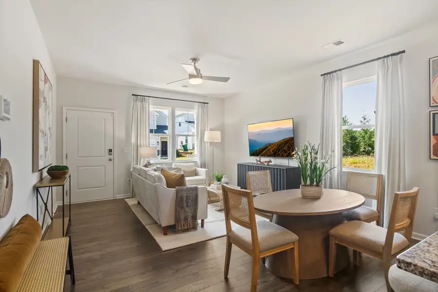 Representative furnished interior of a home built from the The Leyla by Stanley Martin Homes in Parkland, Greenville (Image 10).