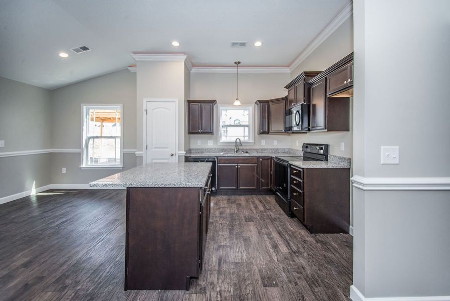 Representative furnished interior of a home built from the Bishop by Enchanted Homes in Arcadia Village, Spartanburg (Image 12).