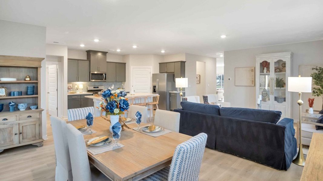 Furnished interior view inside a new home in Nexus South, Gallatin (Image 11).