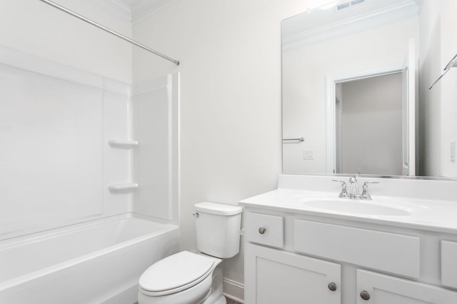 Furnished interior in a model home at Friedberg Village in Winston-Salem (Image 22).