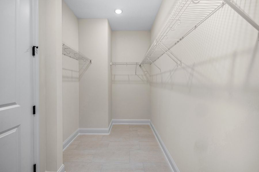 Representative unfurnished interior of a home built from the Palmetto by Riverside Homes in Mariposa at EverRange 40' Series, Jacksonville (Image 106).