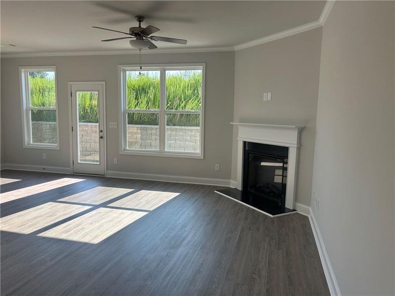 Spacious, unfurnished interior of a new home in Somerset at Riverbrook, Gainesville (Image 18).