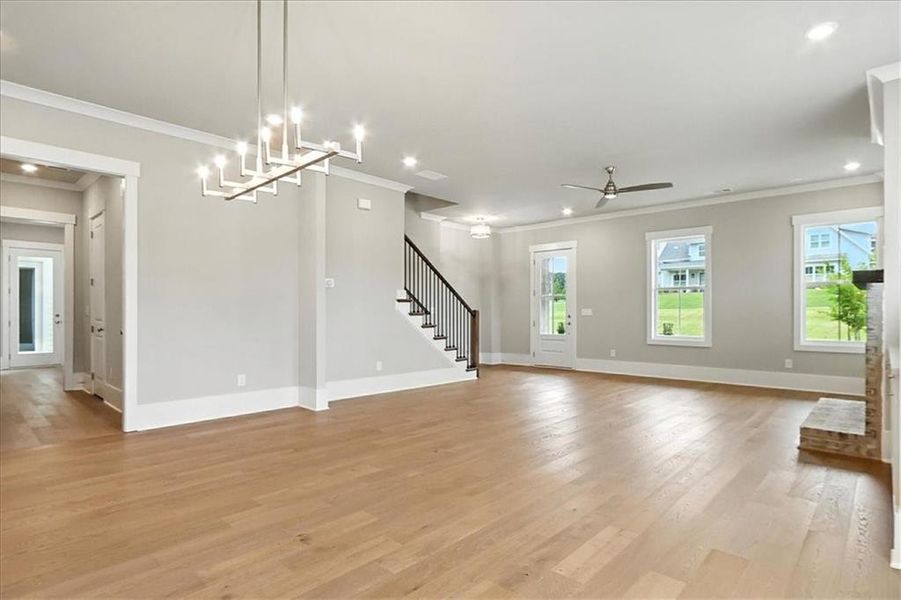 Spacious, unfurnished interior of a new home in Old Town Estates, Monroe (Image 21).