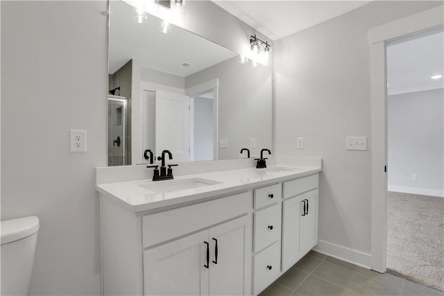 Furnished interior view inside a new home in , Dawsonville (Image 9).