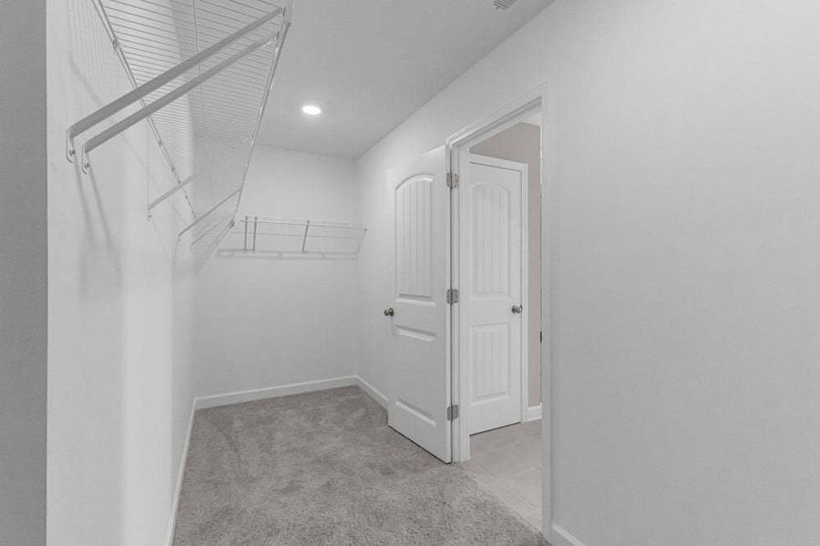 Representative unfurnished interior of a home built from the Pamlico by Caviness & Cates Communities in Bartlett Manor, Youngsville (Image 63).