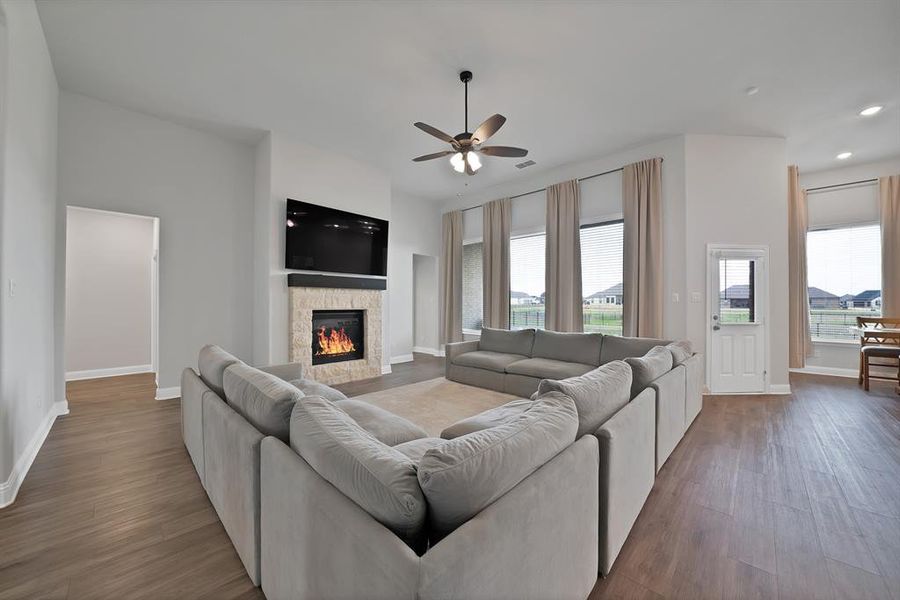 Furnished interior view inside a new home in , Mesquite (Image 13).