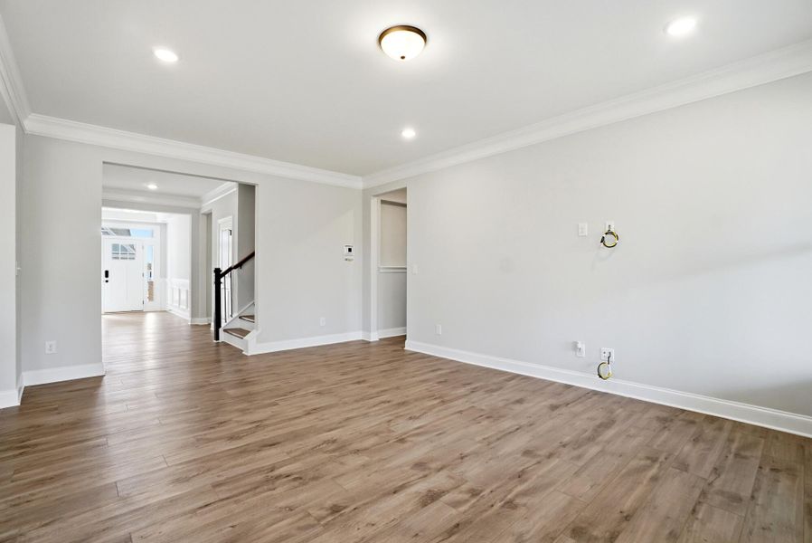 Spacious, unfurnished interior of a new home in The Meadows at Laurelbrook, Sherrills Ford (Image 24).