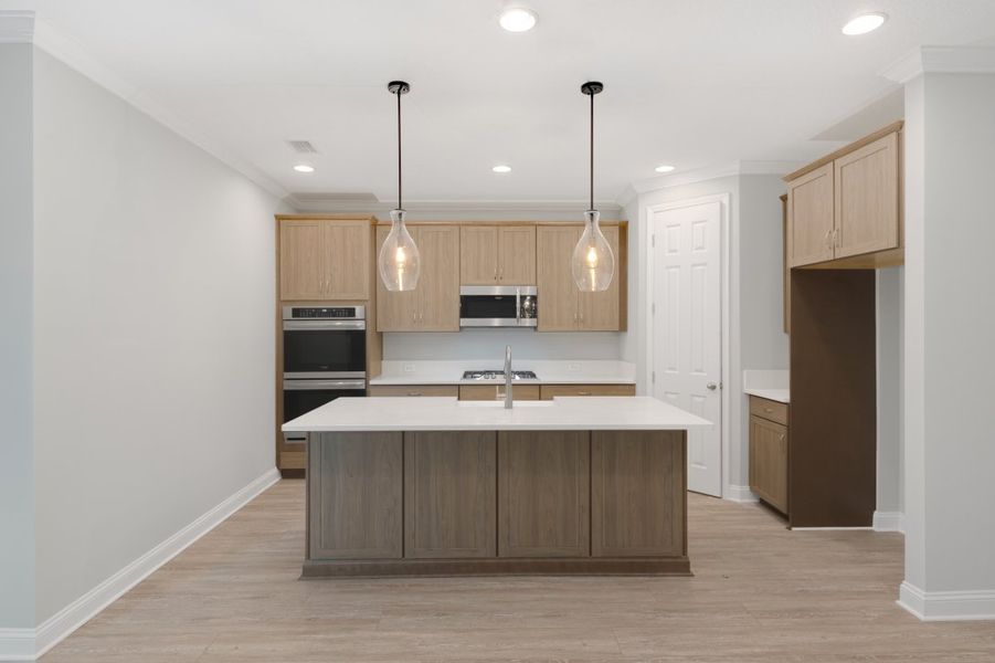 Representative furnished interior of a home built from the Boca by Riverside Homes in Mariposa at EverRange, Jacksonville (Image 7).