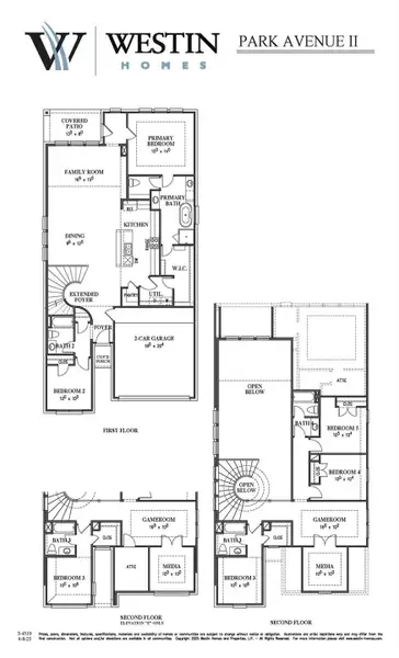 2D floor plan layout of this home in Kresston - 40', Montgomery, TX (Image 3).