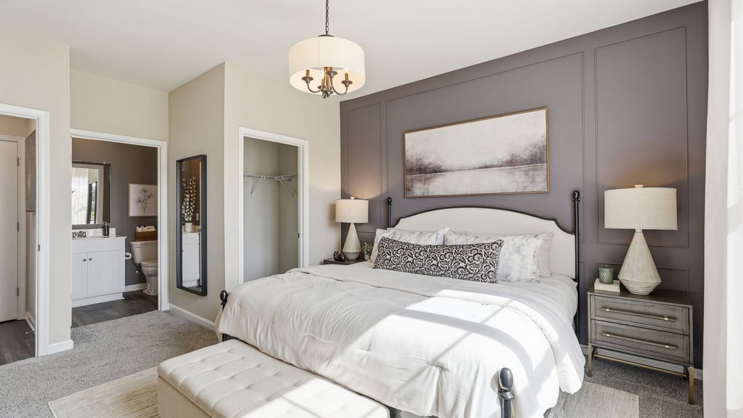 Furnished interior view inside a new home in Altama, Brunswick (Image 25).