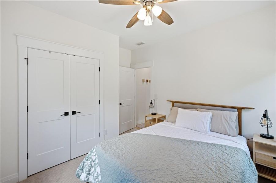 Furnished interior view inside a new home in , Decatur (Image 46).