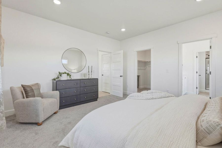 Furnished interior view inside a new home in Upland Meadows, Hermiston (Image 25).