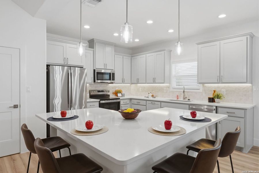 Furnished interior view inside a new home in , Canyon Lake (Image 14). Furnished interior view inside a new home in , Canyon Lake (Image 14).