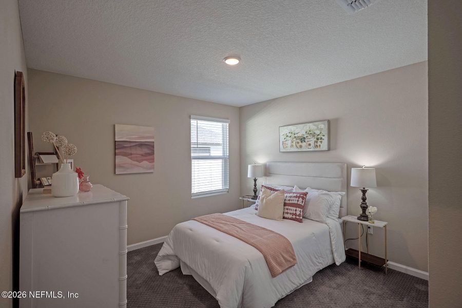 Furnished interior view inside a new home in Edinburgh Village, Jacksonville (Image 58).